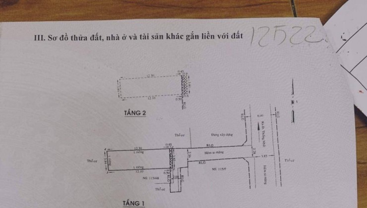 Bán nhà Thống Nhất P. 11 Quận Gò Vấp, nở hậu, giá giảm còn 4.x tỷ